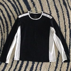 Armani Exchange Black Long Sleeve